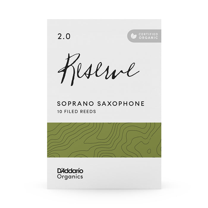 D'Addario Organic Reserve Soprano Saxophone Reeds (10 pack)