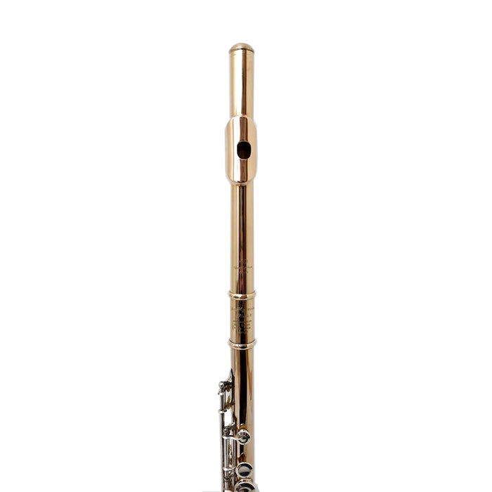 Miyazawa Flute - 9K Solid Tube, 14K Riser, Solid Silver Keywork (2nd Hand)