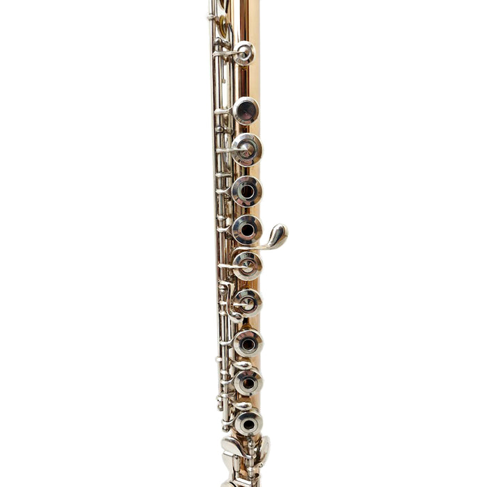 Miyazawa Flute - 9K Solid Tube, 14K Riser, Solid Silver Keywork (2nd Hand)