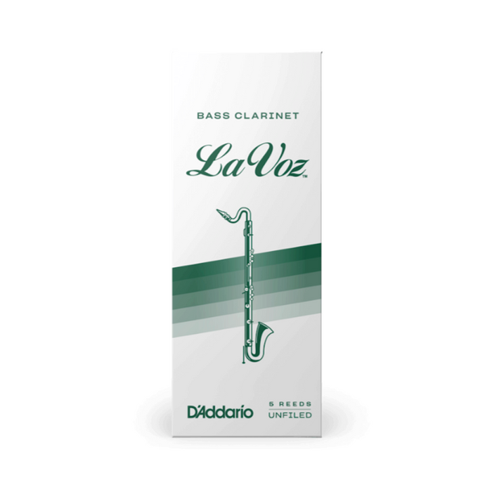 D'Addario La Voz Bass Clarinet Reeds (5 pack)