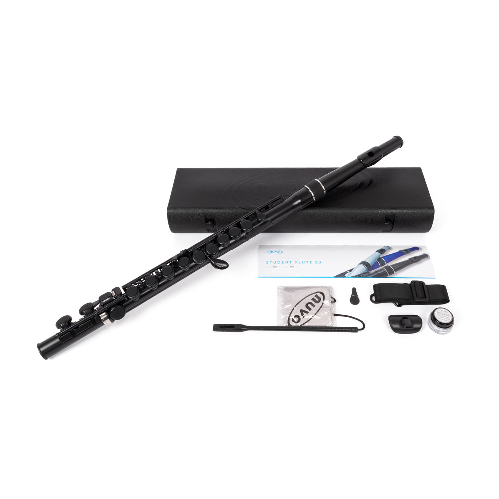 NUVO Student Flute 2.0 Outfit - Black — The Wind Section