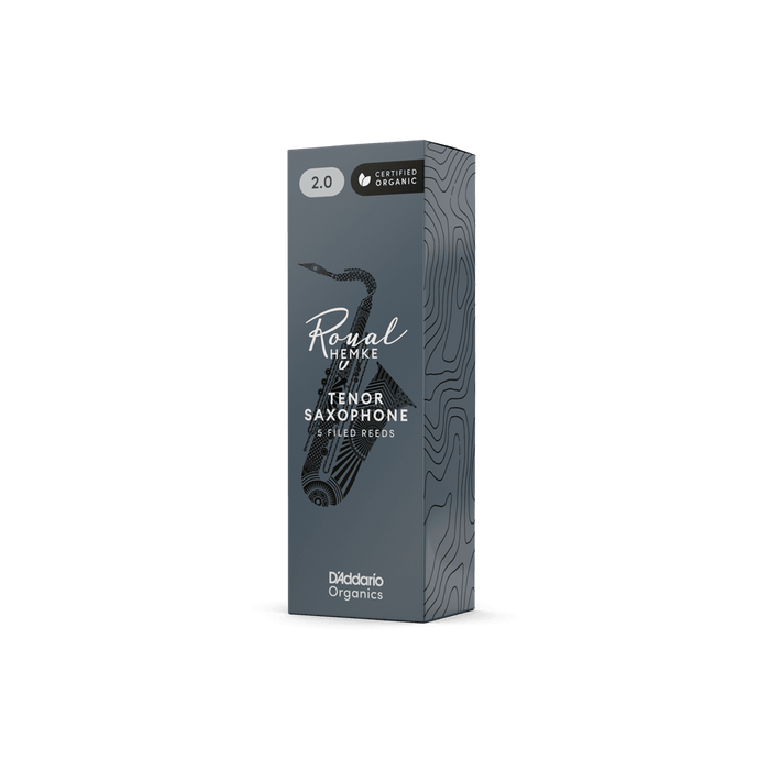 D'Addario Royal Hemke Organic Tenor Saxophone Reeds (5 pack)