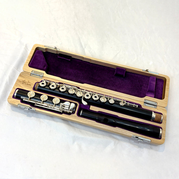 Trevor James 32WF-HROE Grenadilla Wooden Flute (2nd Hand)