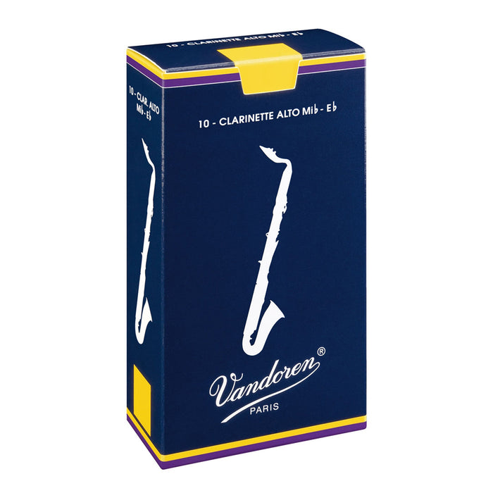 Vandoren Traditional Alto Clarinet Reeds (10 Pack)