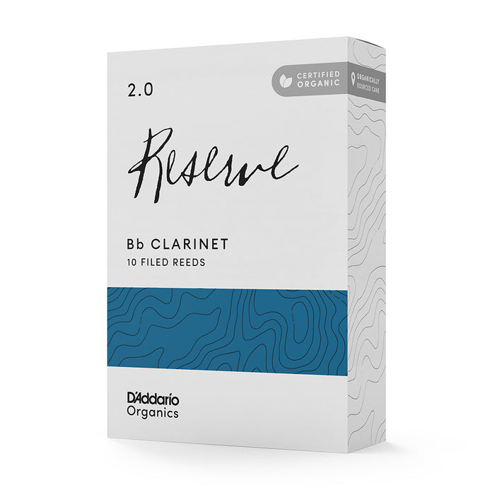 D'Addario Organic Reserve Bb Clarinet Reeds (10 pack)