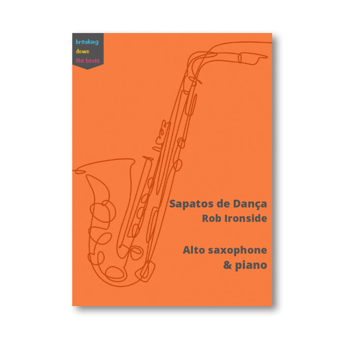 Groovy Rascal 'Sapatos de Dança' Sheet Music for Alto Saxophone & Piano