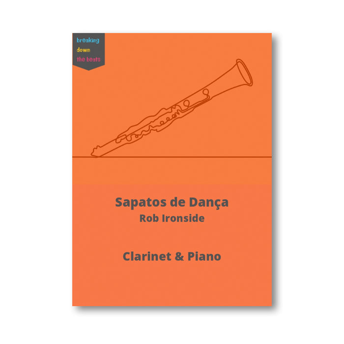 Groovy Rascal 'Sapatos de Dança' Sheet Music for Clarinet & Piano