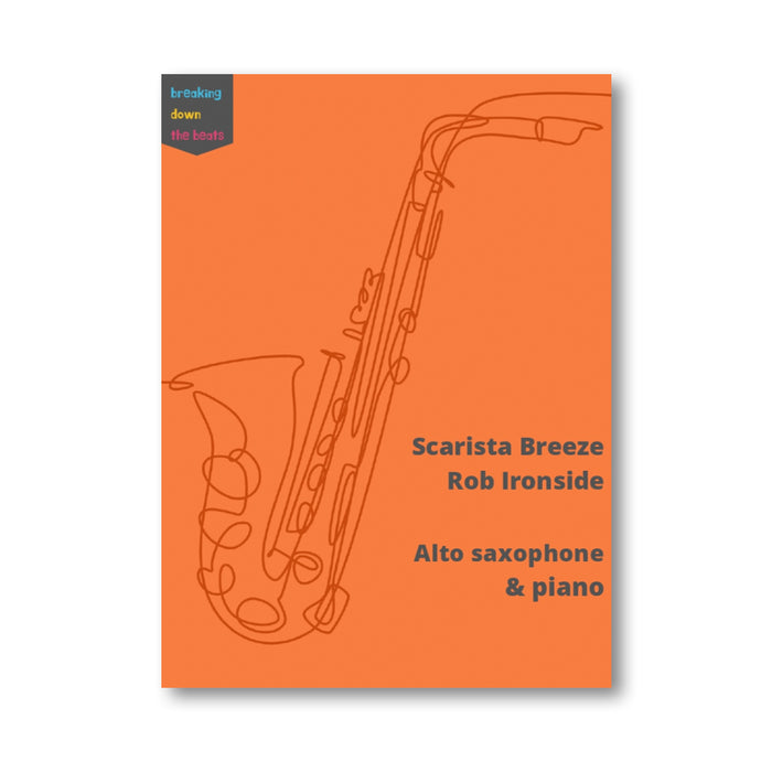 Groovy Rascal 'Scarista Breeze' Sheet Music for Alto Saxophone & Piano