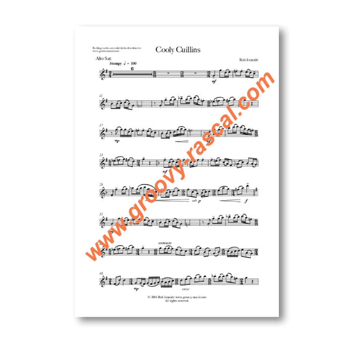 Groovy Rascal 'Scottish Suite' Sheet Music for Alto Saxophone & Piano