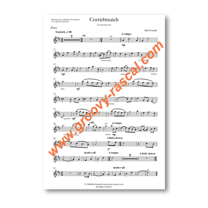 Groovy Rascal 'Scottish Suite' Sheet Music for Flute & Piano